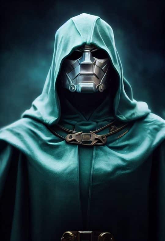 Doctor Doom- Universo Marvel- Inteligencia Artificial- Midjourney- Los 4 Fantásticos