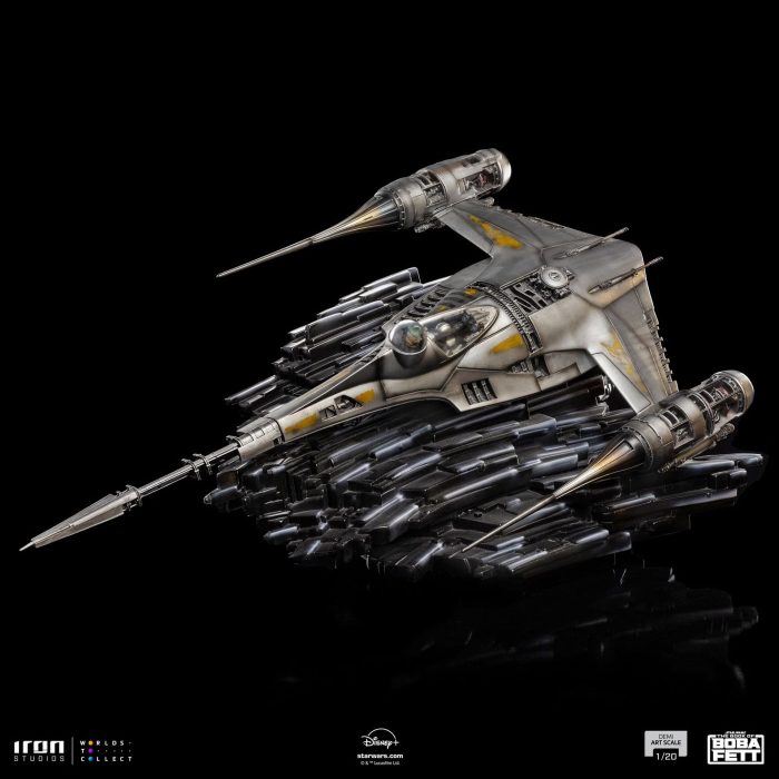 The Mandalorian - Starfighter Naboo N-1 - Star Wars - Iron Studios