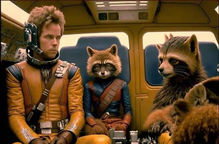 Los Vengadores - Wes Anderson - Marvel - Midjourney