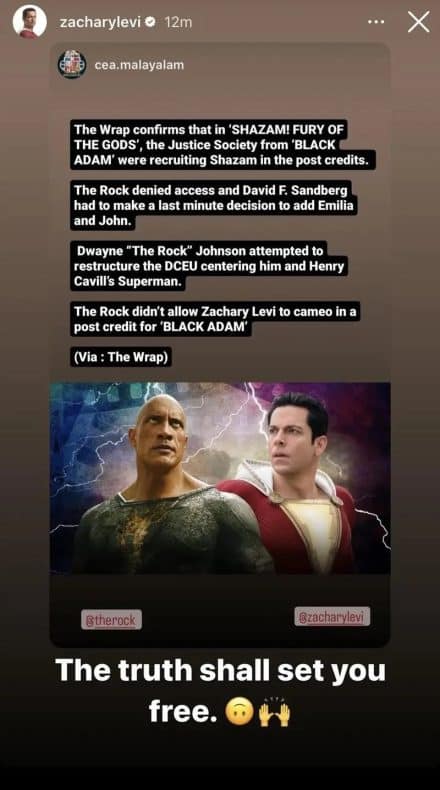 Shazam - Black Adam - Zachary Levi - Dwayne Johnson - DCU