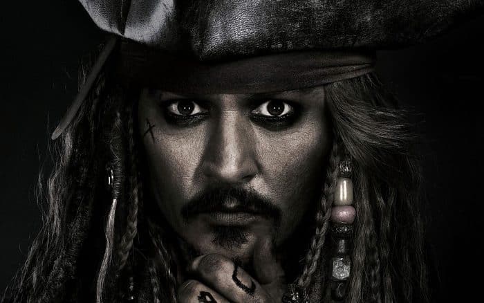 Jack Sparrow - Piratas del caribe - Johnny Deep