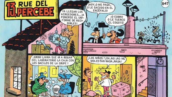 mortadelo y filmeon -Francisco Ibáñez - 13 rue del percebe