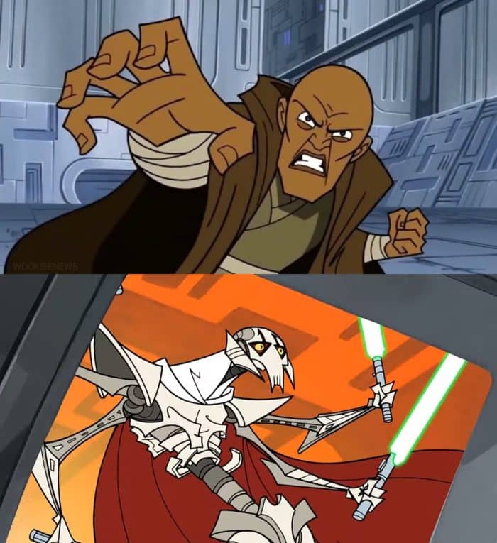 General Grievous vs Mace Windu