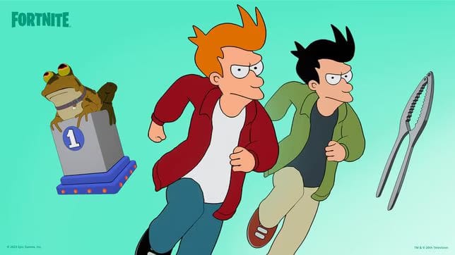 Epic Games, Fortnite, Futurama, Noticia Videojuegos