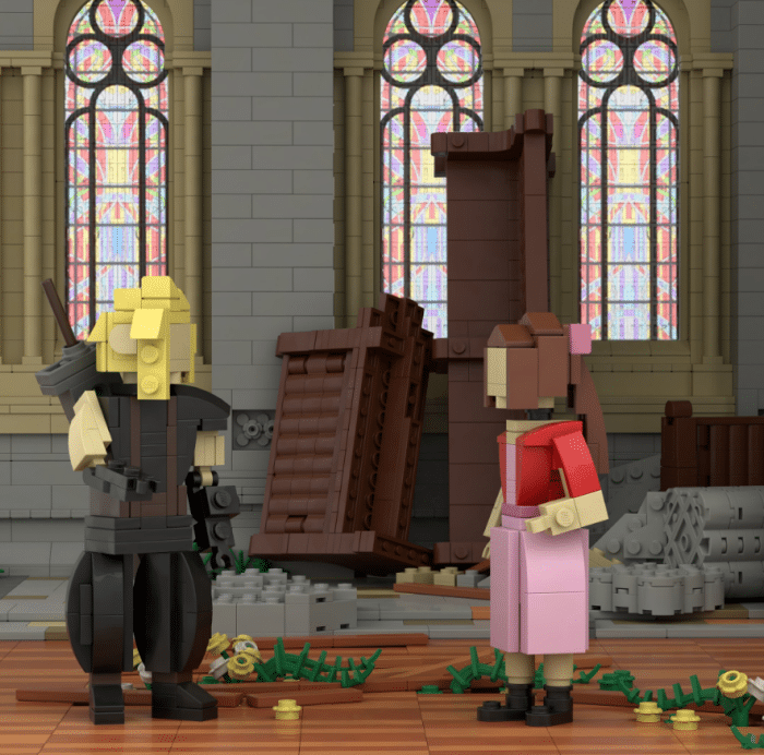 final fantasy VII LEGO