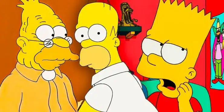 Aventura de Bart y Abuelo, Dinámicas Familiares en Los Simpson, Episodio Golden Age, Homer Simpson, Los Simpson