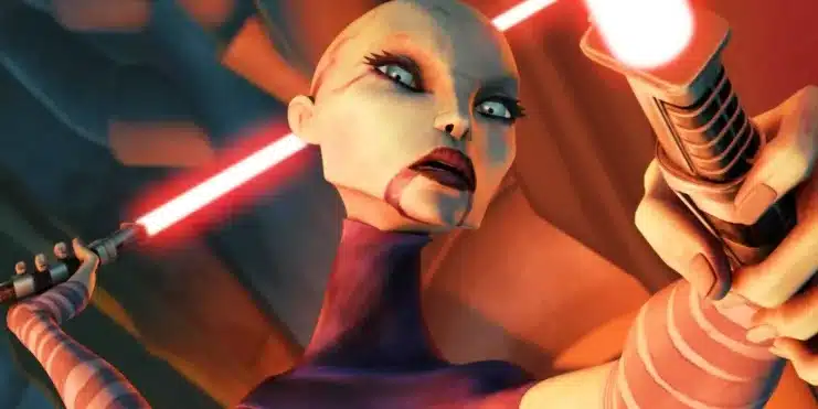 asajj ventress ahsoka la remesa mala