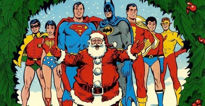 Batman Silent Knight Returns, DC Comics Navidad, Justice League Unlimited Santa Claus, Santa Claus Liga de la Justicia, Santa Claus miembro Liga de la Justicia