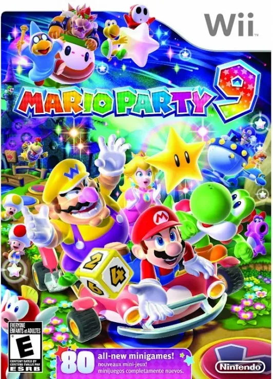 Tráiler y portada oficial de Mario Party 9