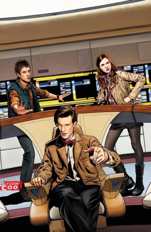 Nuevo crossover Dr Who / Star Trek de IDW