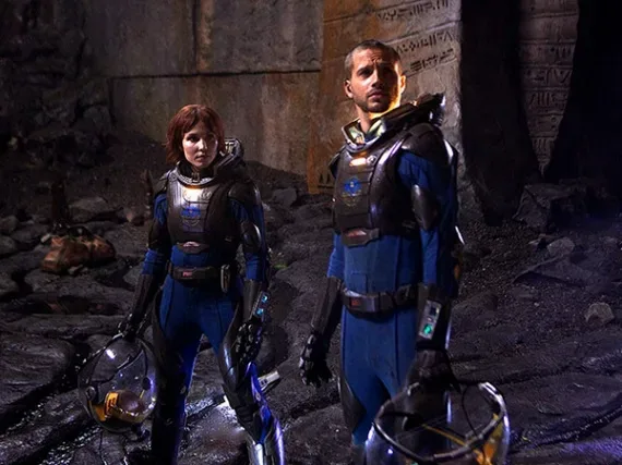 Foto de los protagonistas de Prometheus