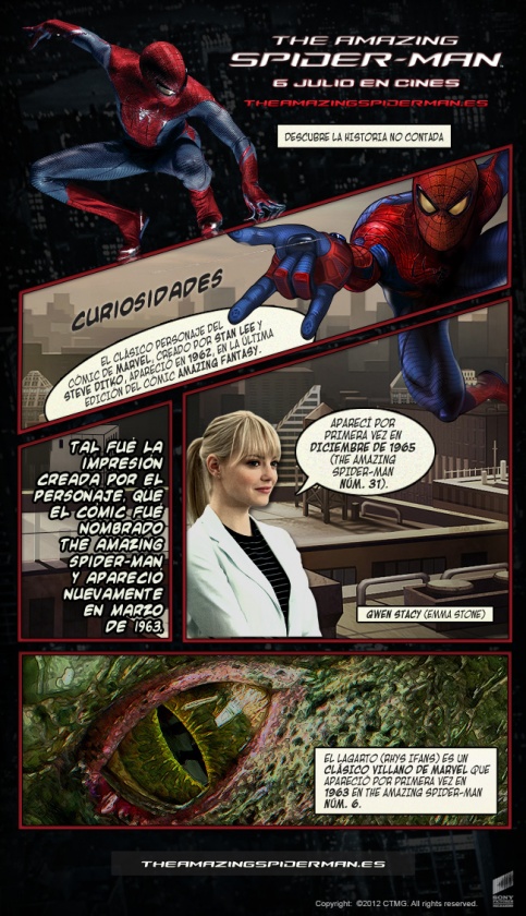 Descubre el pressbook de 'The Amazing Spiderman'! [Parte uno]