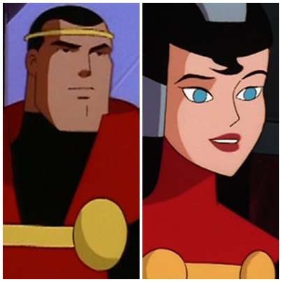 Jor-El y Lara Lor-Van