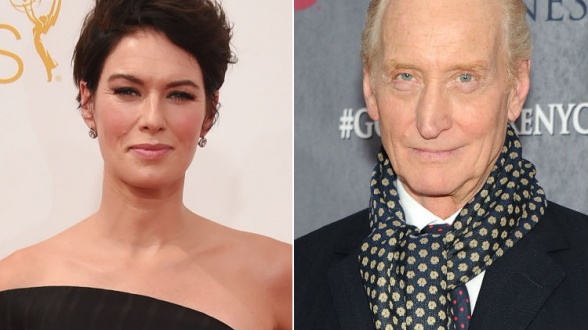 Lena Headey y Charles Dance