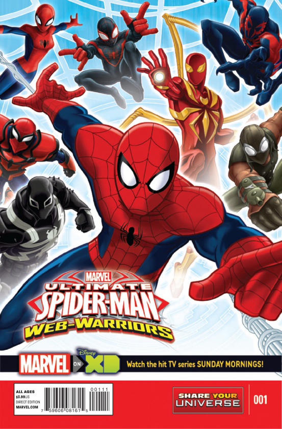 Primer vistazo a 'Marvel Universe Ultimate Spider-Man: Web Warriors #1'