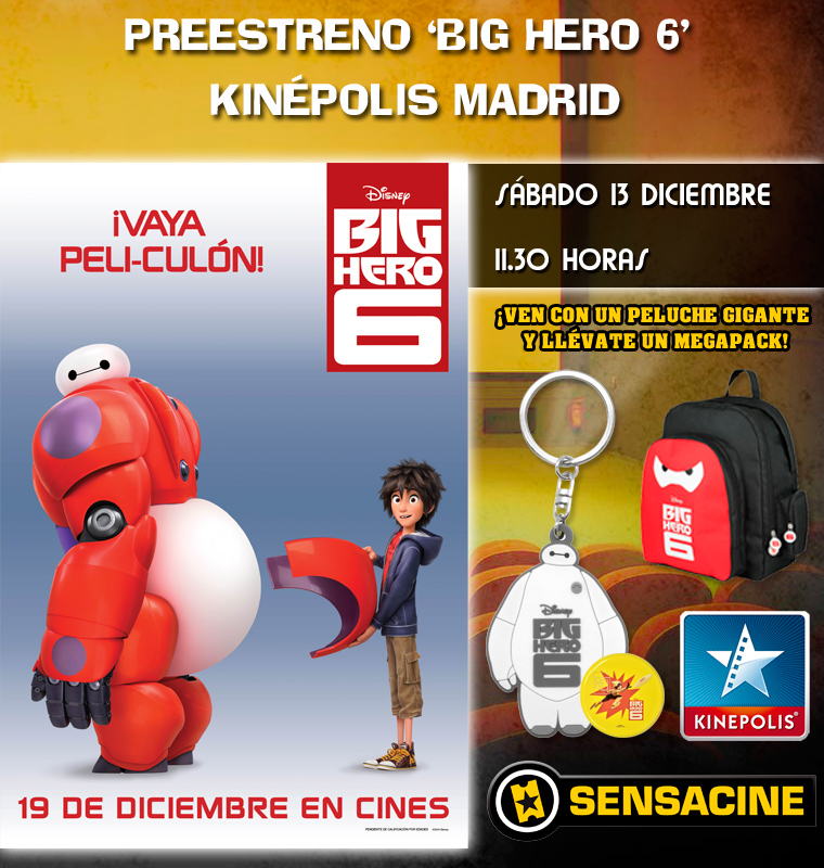 Big Hero 6 sorteo