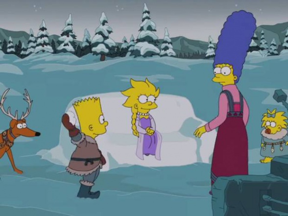 simpsons frozen