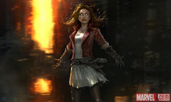 Elizabeth Olsen como Wanda