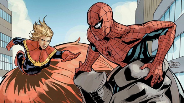 Marvel Studios Spider-Man Captain Marvel