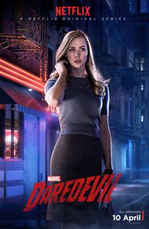 Daredevil - Karen Page poster