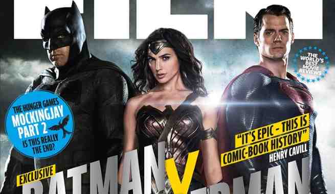 Batman V Superman' protagoniza la portada de la revista Total Film