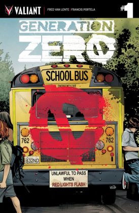 Generation Zero Portada principal de Stephen Mooney