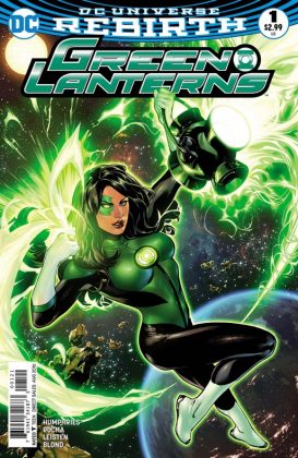 Green Lanterns Portada alternativa de Emanuela Lupacchino