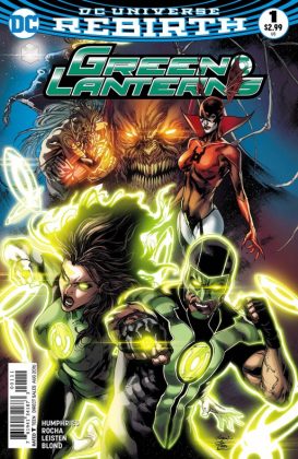 Green Lanterns Portada principal de Robson Rocha y Joe Prado