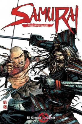 Samurai Brothers in Arms Portada principal de Frédéric Genêt