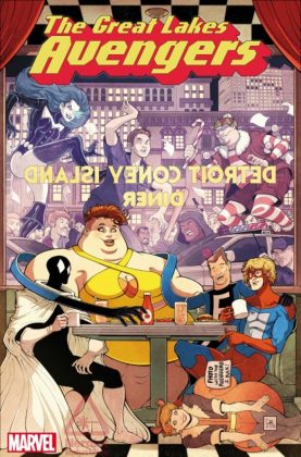 The Great Lakes Avengers Portada de Will Robson