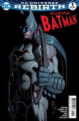 All-Star Batman Portada principal de John Romita Jr. y Danny Miki