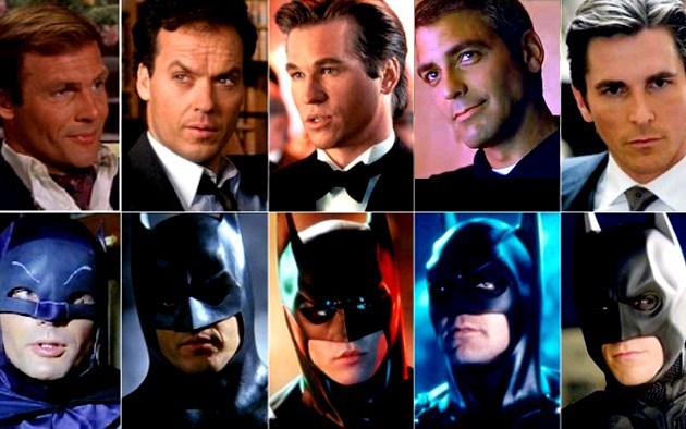 Las caras de Bruce Wayne