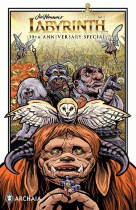 Jim Henson's Labyrinth 30th Anniversary Special Portada principal de Benjamin Dewey