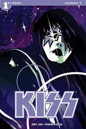 KISS Portada principal 'Spaceman' de Goni Montes