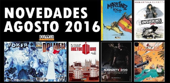 Novedades Dolmen agosto 2016