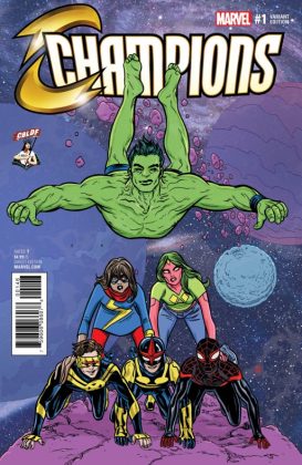 Champions CBLDF Variant