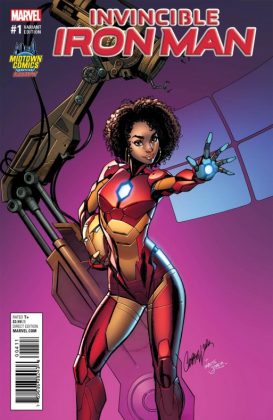 Iron Man, Marvel, Riri Williams, Scott Campbell