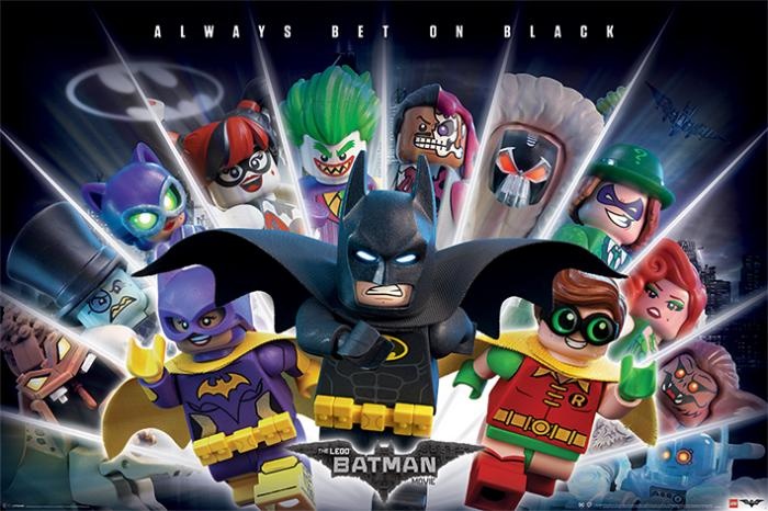 Warner Bros lanza nuevos pósters de 'The LEGO Batman Movie'