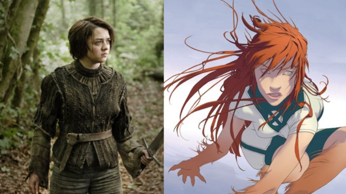 Maisie Williams Wolfsbane