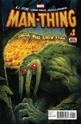 German Peralta, Hombre-Cosa, Man-Thing, Marvel, R.L. Stine