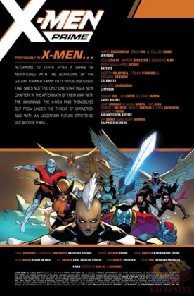 Cullen Bunn, Greg Pak, Mark Guggenheim, Marvel, Resurrxion, X-Men Prime