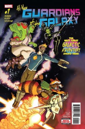 Aaron Kuder, All-new Guardians of the Galaxy, Brian Michael Bendis, Gerry Duggan, Marvel