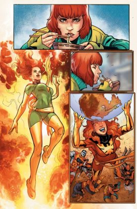 Dennis Hopeless, Fénix, Jean Grey, Marvel, Victor Ibañez