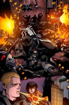 David Michelinie, Eddie Brock, Gerardo Sandoval, Marvel, Robbie Thompson, Ron Lim, Veneno, Venom