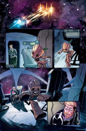 All-new Guardians of the Galaxy, Christopher Hastings, Flaviano, Groot, Guardianes de la Galaxia, I am groot, Marvel