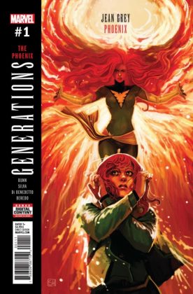 Adriano Di Benedetto, Axel Alonso, Cullen Bunn, Generations, Generations: Phoenix & Jean Grey, Marvel, R.B. Silva