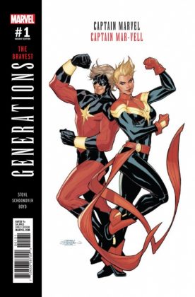 Brent Schoonover, Captain Marvel, Generations, Margaret Stohl, Marvel