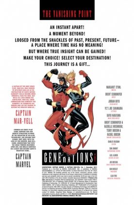 Brent Schoonover, Captain Marvel, Generations, Margaret Stohl, Marvel