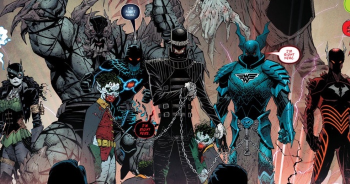 Lo que dicen de Batman sus 7 versiones malvadas del Multiverso Oscuro