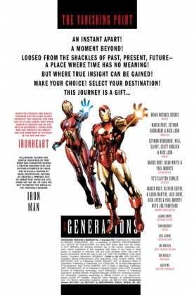 'Generations: Iron Man & Ironheart' #1, Brian Michael Bendis, Generations, Marvel